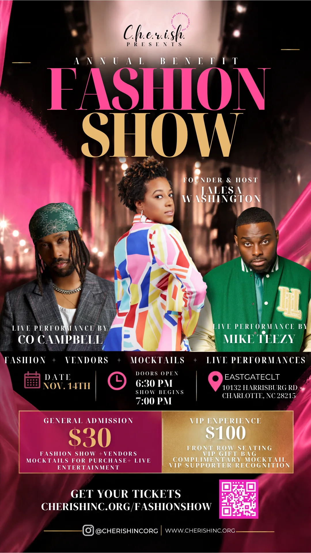 C.h.e.r.i.sh. Fashion Show Benefit image