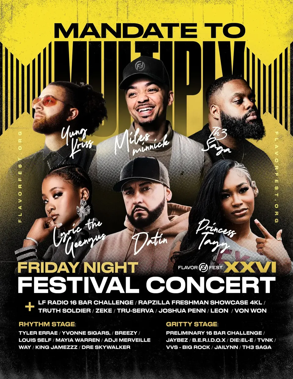 Flavor Fest 2026 — Friday Concerts image