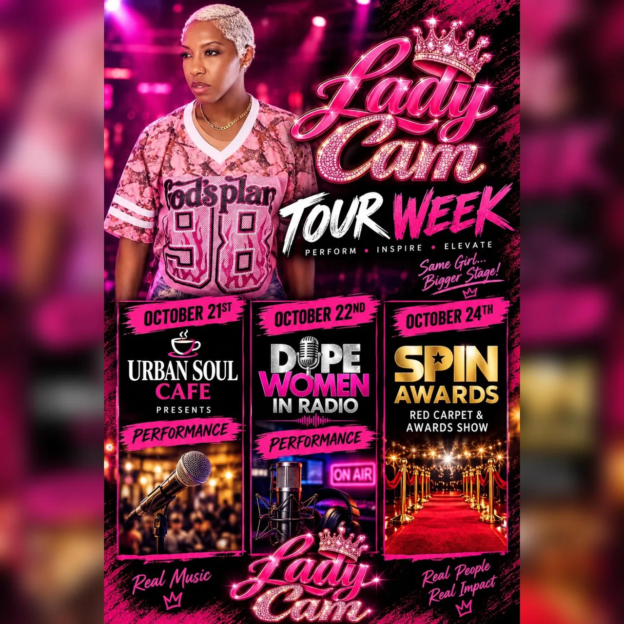 SPIN Awards — Dope Women in Radio featuring Lady Cam