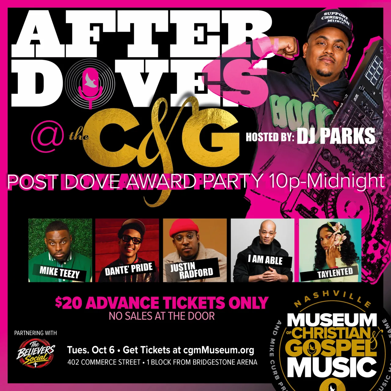 After Doves at the C&G