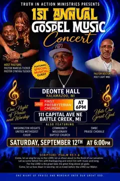 Truth in Action First Annual Gospel Music Concert
