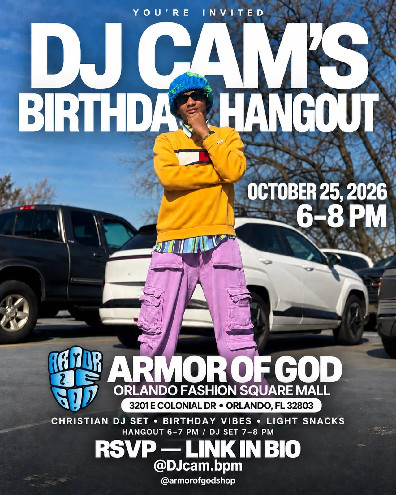 DJ CAM’s Birthday Hangout