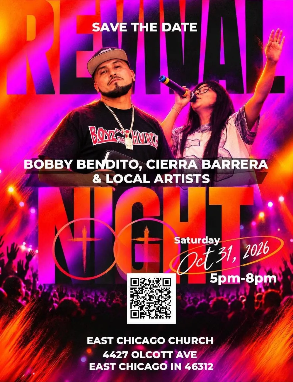 Revival Night — Bobby Bendito & Cierra Barrera image