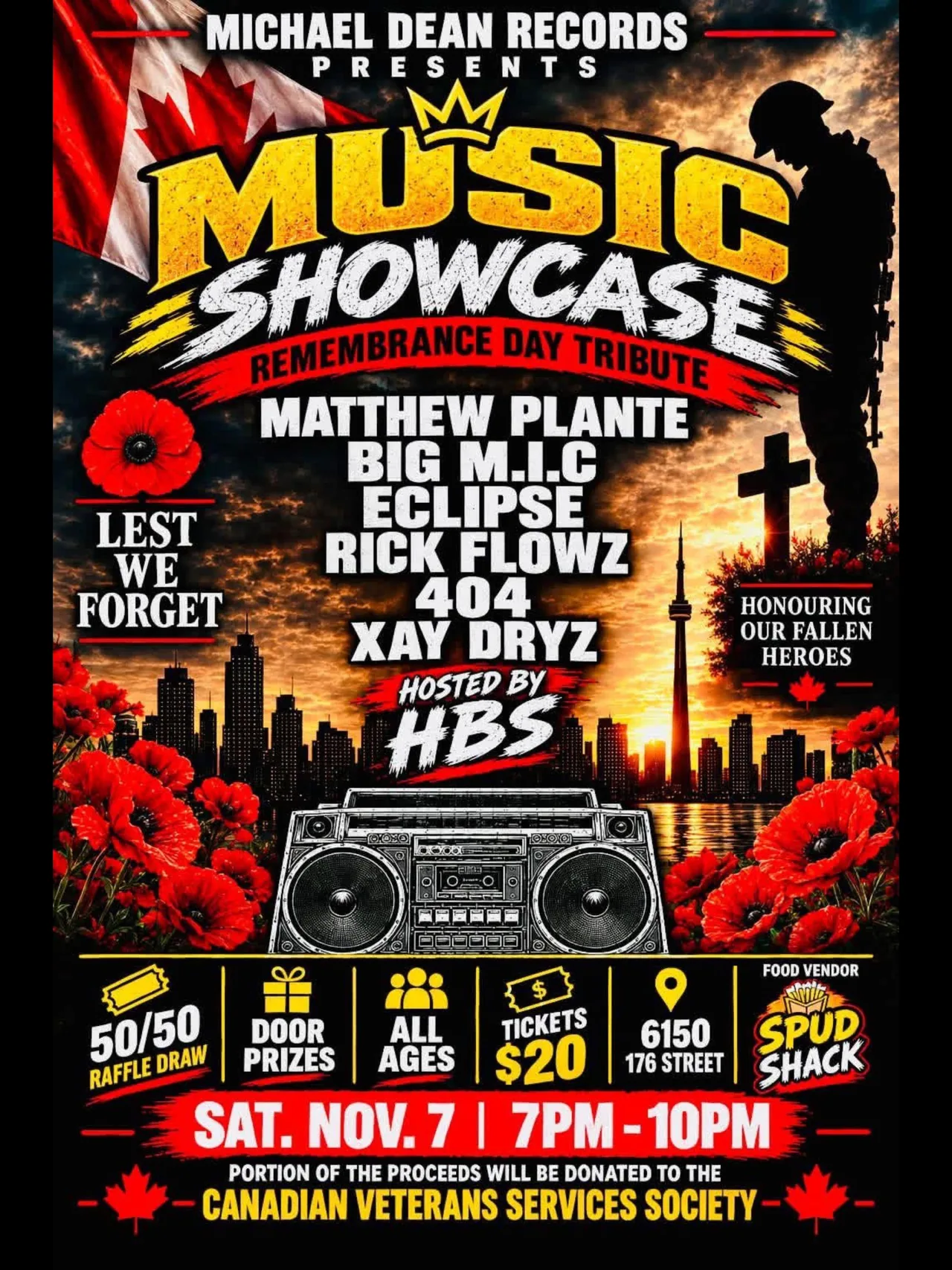 Music Showcase — Remembrance Day Tribute with Matthew Plante image