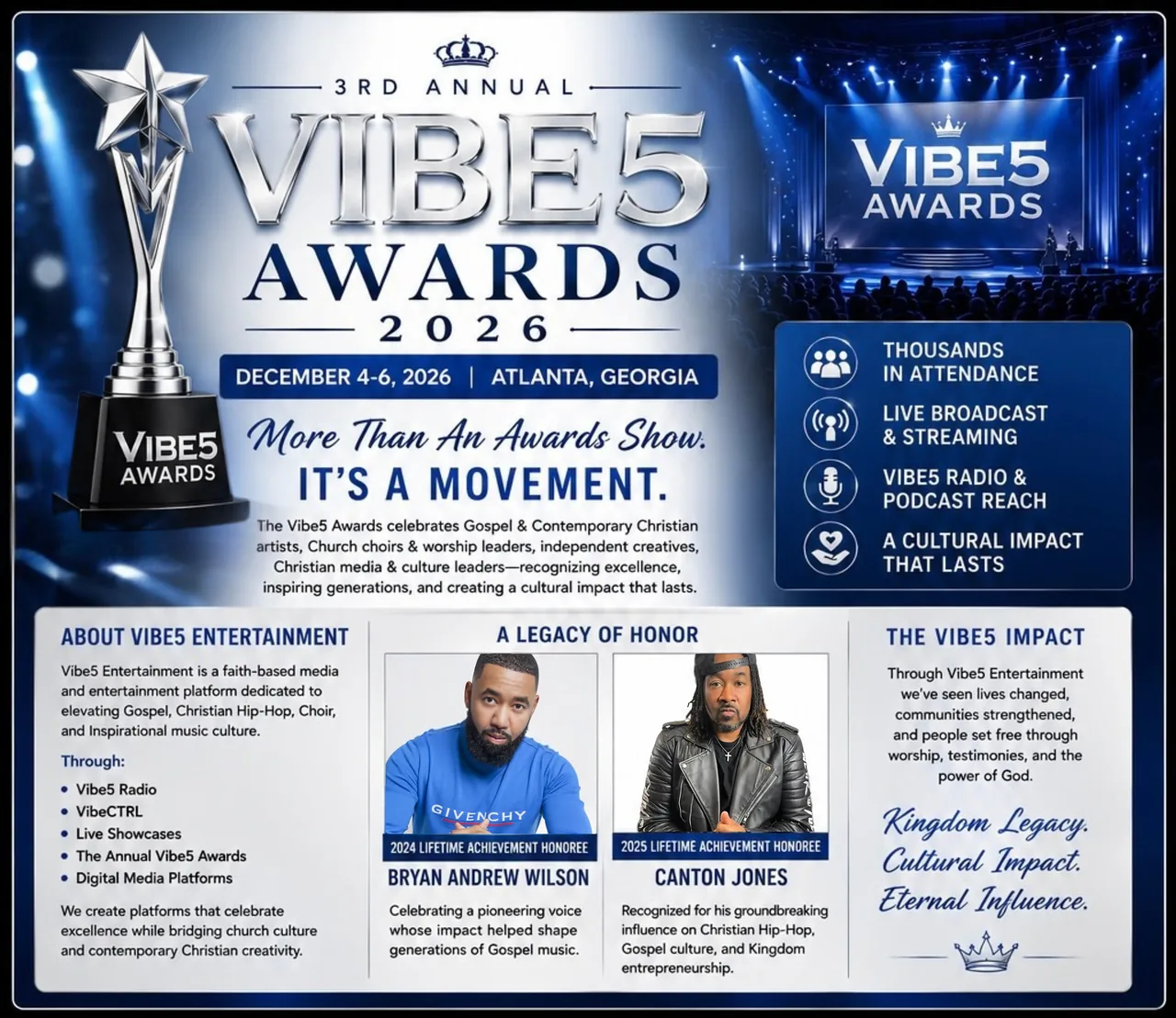 3rd Annual Vibe5 Awards