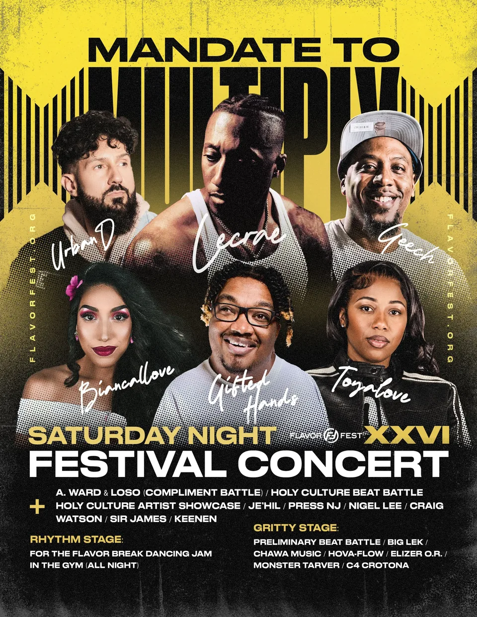 Flavor Fest 2026 — Saturday Concerts image