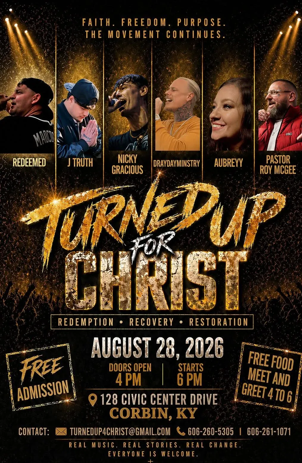 Turned Up for Christ