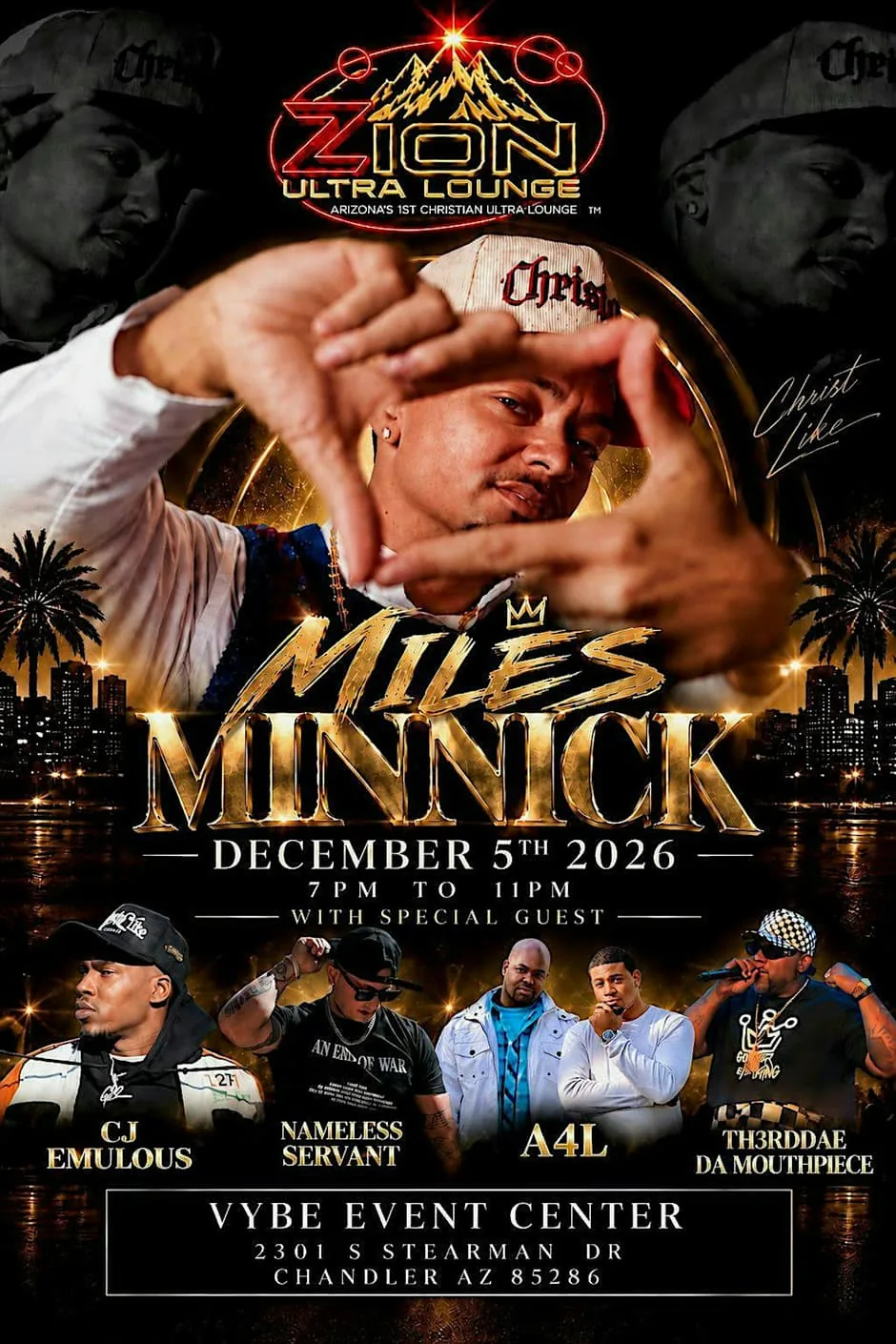 Miles Minnick & CJ Emulous at Zion Ultra Lounge