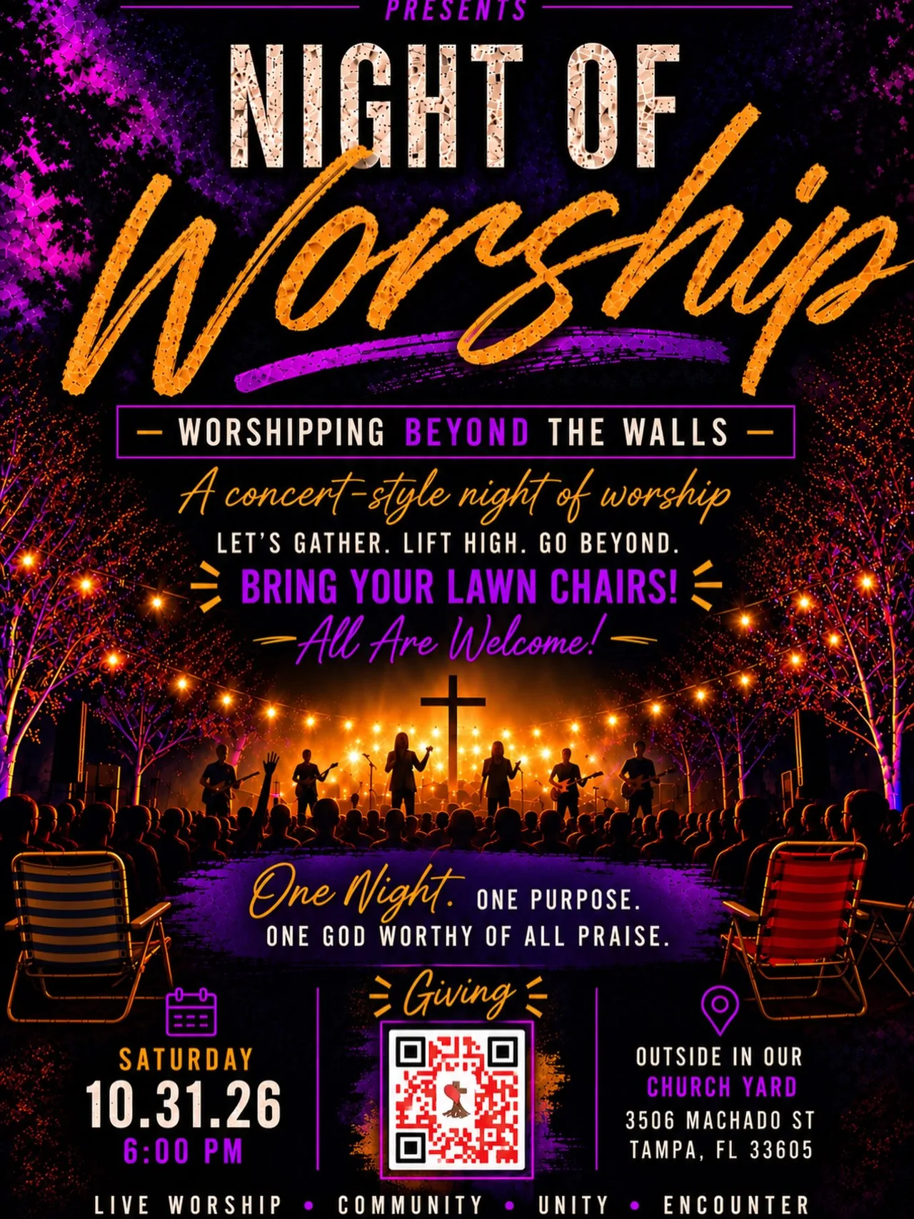 Night of Worship — Worshipping Beyond the Walls image