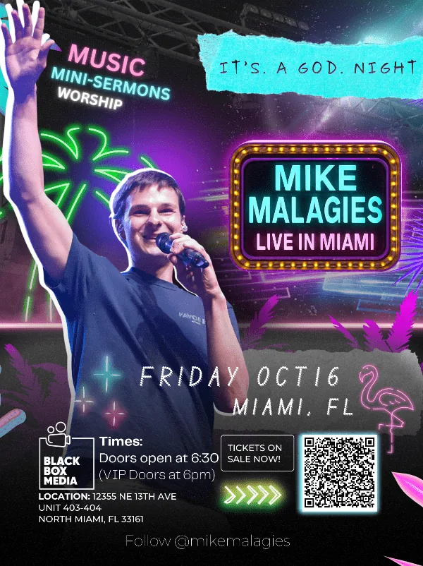 Mike Malagies — It’s A God Night (Miami) image