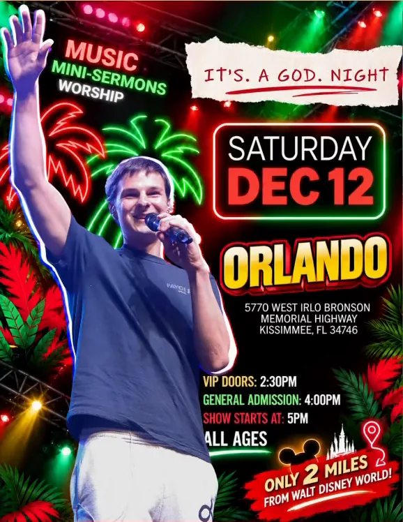 Mike Malagies — It’s A God Night (Orlando) image
