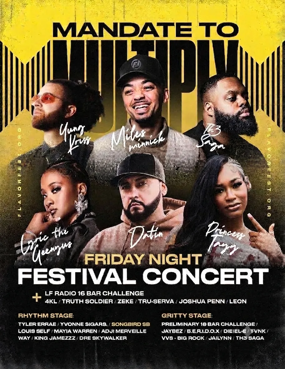 Flavor Fest 2026 — Friday Concerts