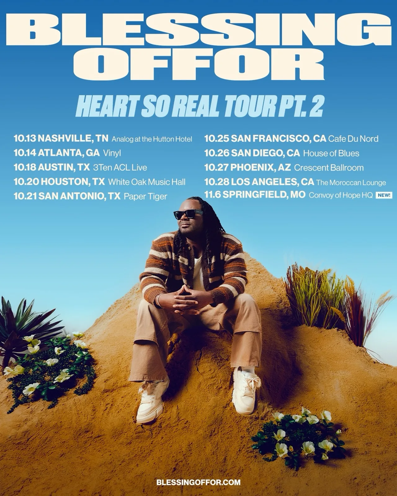 Blessing Offor: Heart So Real Tour Pt. 2 — with Ryan Ellis