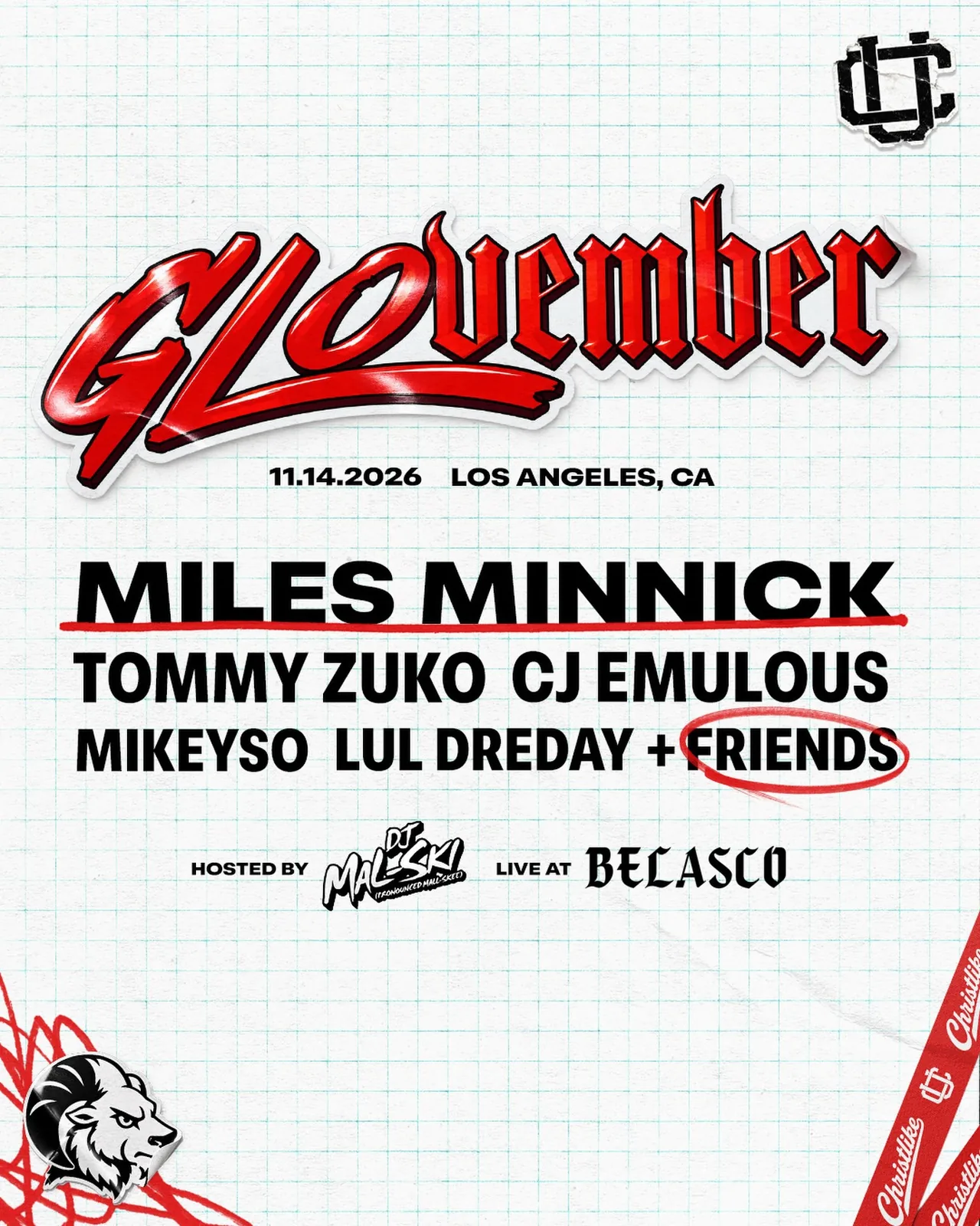 Miles Minnick — GLOVEMBER