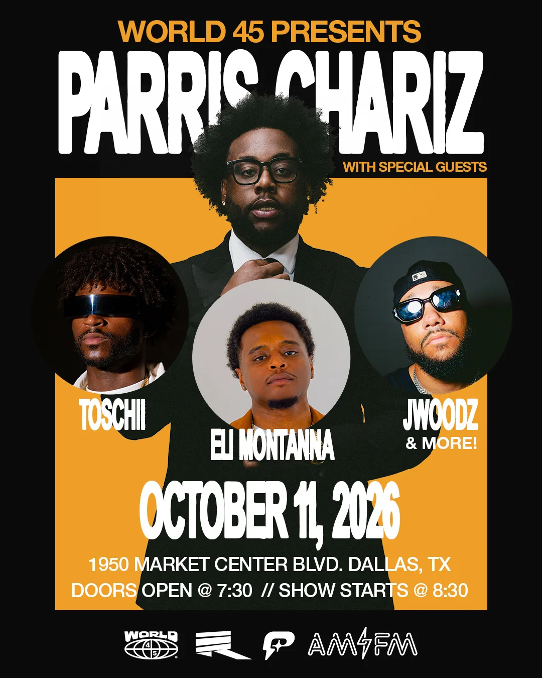 Parris Chariz — THE WORLD IS WATCHING LIVE image